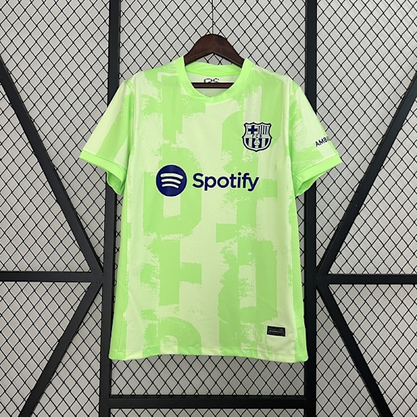 Barcelona Koti Vieras Erityispainos Jalkapallo T-paita S-2XL Away Green M