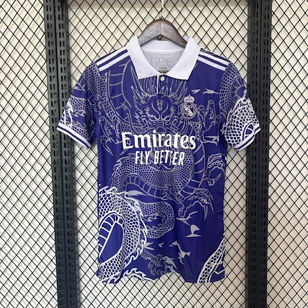 24-25 Real Madrid CF Dragon Special Edition Lilla Fodboldtrøje S-2XL S