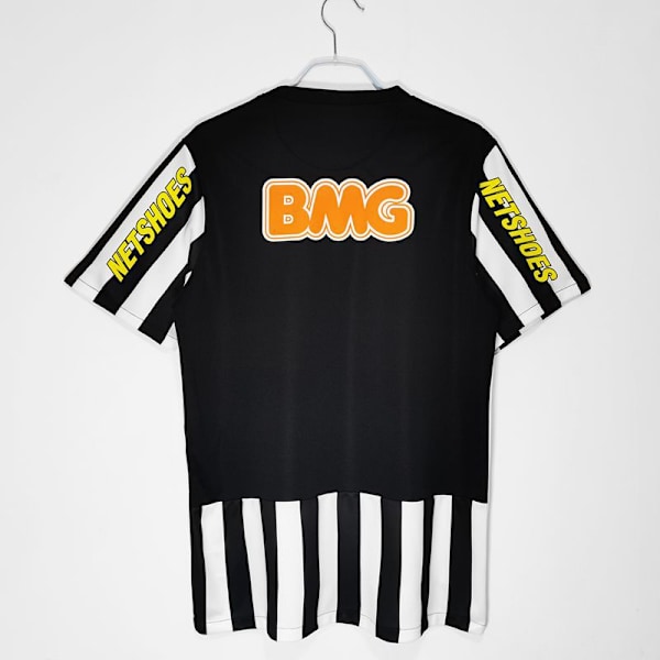 Kausi 1213 Brasilian Santos -paita Santosin vuosipäivän erikoispainos Nro 11 Neymar Lyhythihainen jalkapalloasu Retro-huippupaita Away XL