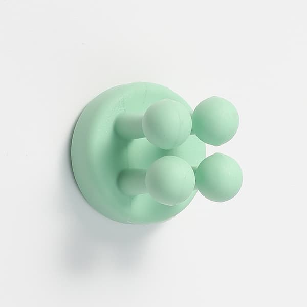 6 stk. tannbørsteholder - multifunksjonell krok vanntett mint green*6