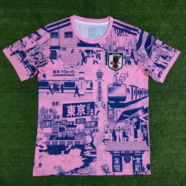 Japan Trikot Mænd 22-23 Hjem Special Edition Samurai Sakura Comic Fodboldtrøje 14 XL