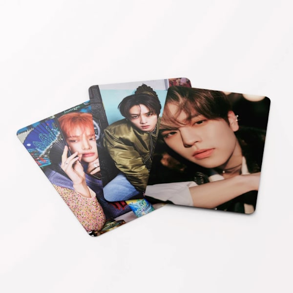 55 kpl Kpop Stray Kids Five Stars -uuden albumin Lomo-kortteja 5 Stars -valokuvat Straykids-valokuvakorttisarja Faneille 5 stars