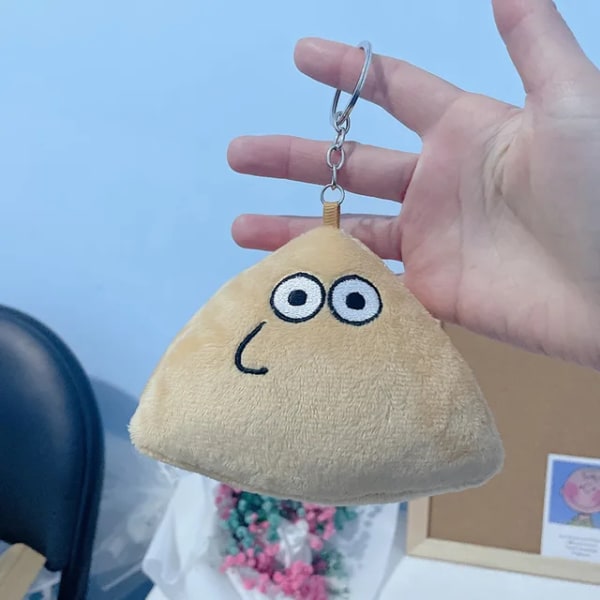 My Pet Alien Pou Plushie-avaimenperät Piirros Anime-hahmot Reppujen riipukset Laukut Tarvikkeet Lasten Syntymäpäivälahjat Plushies Keychain-2