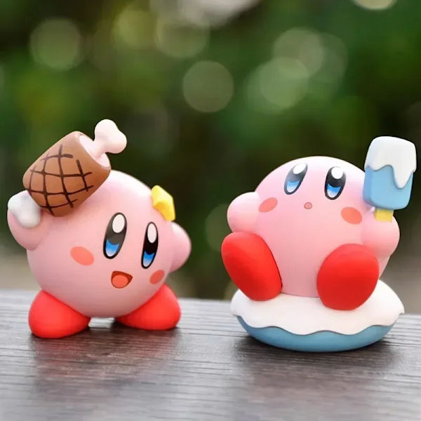 Kawaii Star Kabi 6 kpl Anime-hahmoja Lasten lelut Pojat ja tytöt Lasten pelit söpöt mini-nuket kokoelma Syntymäpäivä Decora xingzhikabi 6pcs