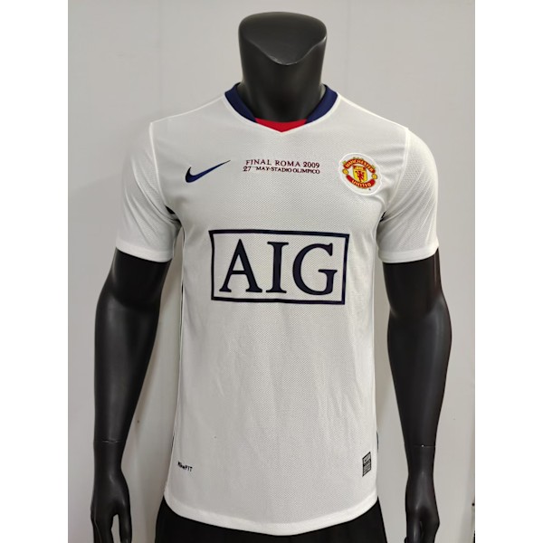 08-09 Manchester United F.C. Bortaställ Fotbolls T-shirt S-2XL M