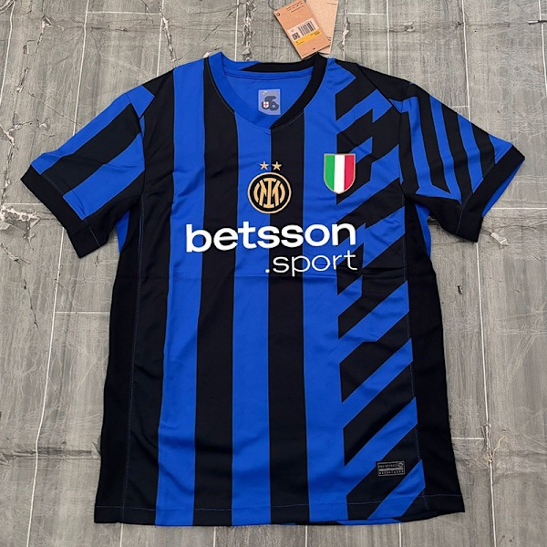 2024-2025 F.C. Internazionale Milano Hjemmebanetrøje Fodbold T-shirt S-2XL S