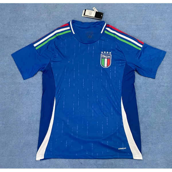UEFA Euro 24/25 ITALIA Hjemme Borte Fotball T-skjorte S-2XL Home L