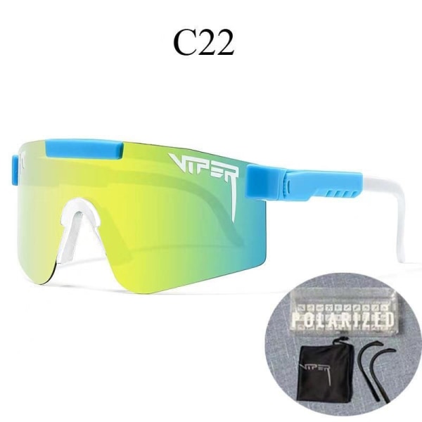 Polariserade sportglasögon för män och kvinnor PC   C22