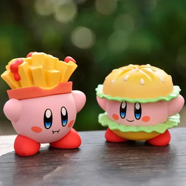 Kawaii Star Kabi 6 kpl Anime-hahmoja Lasten lelut Pojat ja tytöt Lasten pelit söpöt mini-nuket kokoelma Syntymäpäivä Decora xingzhikabi 6pcs