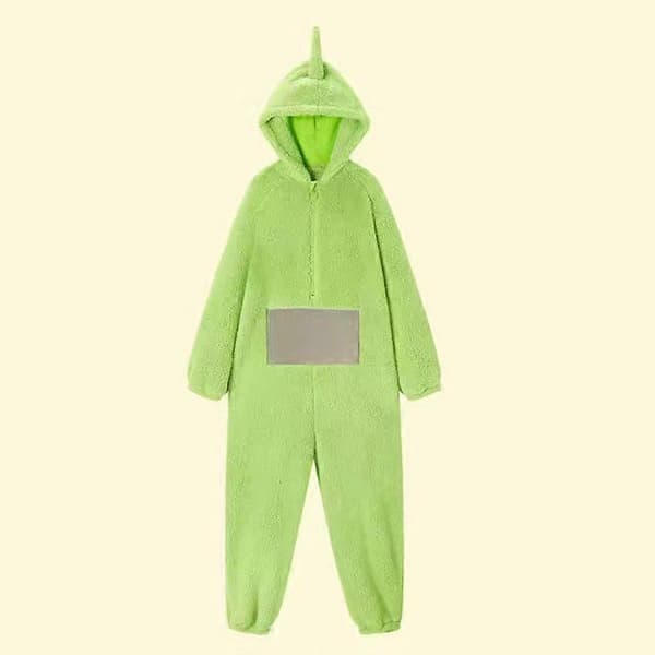Teletubbies-dräkter Disi Onesies Lala Cosplay-pyjamas Vuxenpyjamas Djur-sovkläder _b red l