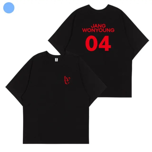 KPOP IVE T-shirt Dam Herr Yujin Gaeul Wonyoung LIZ Rei Leeseo Kortärmad T-shirt i bomull Grafiska T-shirts Toppar Gratis frakt 3 M