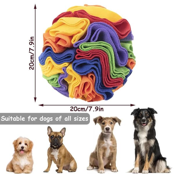 Interaktiv hundeball 15CM, 20CM 1 15cm