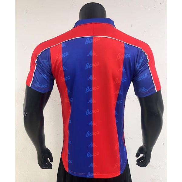 92-95 FC Barcelona Hjemme Fodbolduniform T-shirt S-2XL Home L