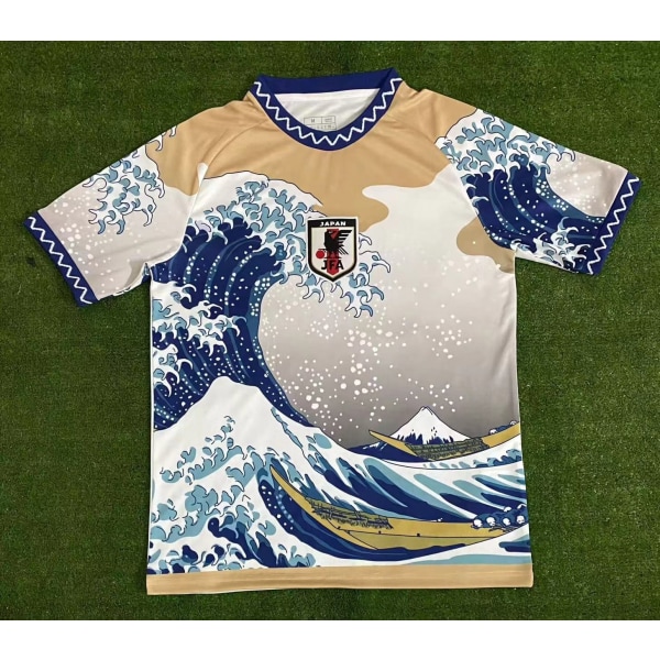 Japan Trikot Mænd 22-23 Hjem Special Edition Samurai Sakura Comic Fodboldtrøje 10 S