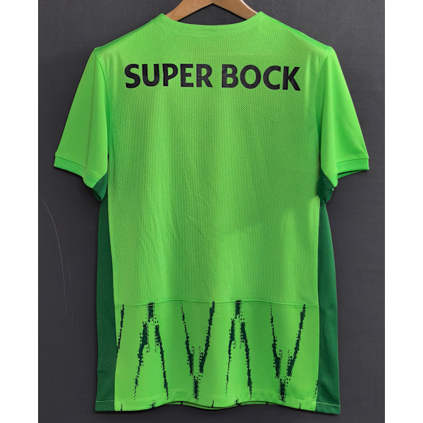 24-25 Sporting CP Hjemme Ude Fodbold Uniform T-shirt S-2XL Away XL