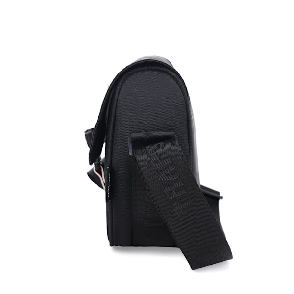 Unisex Postman Taske Oxford Klud Hip Hop Messenger Taske Black Logo