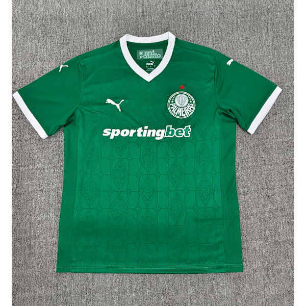 25-26 Palmeiras Hemma Borta Fotbollsuniform T-shirt S-2XL Home L