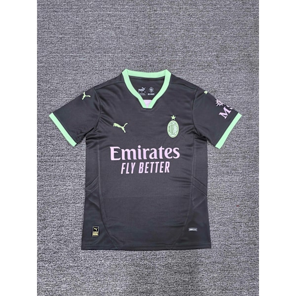 2024-2025 A.C. Milan Udebanetrøje Fodbold T-shirt S-2XL M