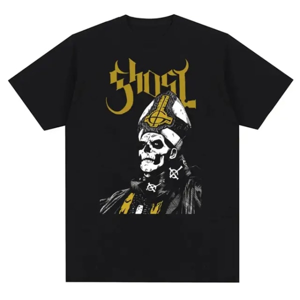 Ghost Rock Band Graafinen print T-paita Unisex Muoti Casual Rock Streetwear Lyhythihainen QTG06497CL 4XL