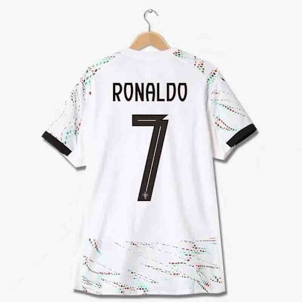 25-26 Portugal Hemma/Borta NR.7 RONALDO Fotbolls T-shirt Storlek S-2XL Away L