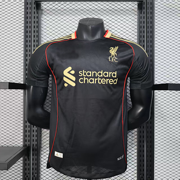 25-26 Liverpool Football Club Bortatröja 2 Fotbollsuniform T-shirt S-2XL Away 2 L