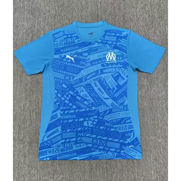 Olympique de Marseille Träningsuniform Fotbollströja 2025 2026 S-2XL L