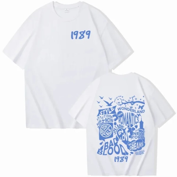 Taylor 1989 skjorta Midnights skjorta present till fans Taylor Music Album printed skjorta 5 S