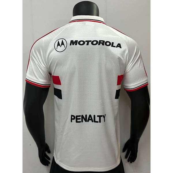 2000 São Paulo FC Hjemme Fodbolduniform T-shirt S-2XL Home M