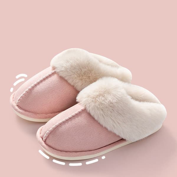 Dam Vinter Inomhus varma och mjuka Tofflor Deep Grey 43-44
