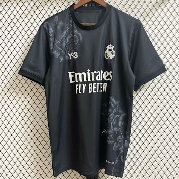 24-25 Real Madrid Y-3 Special Edition Fodbold T-shirt S-2XL Black M