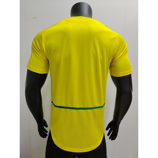 2002 Brasil Hjemmefotballdrakt T-skjorte S-2XL Home M