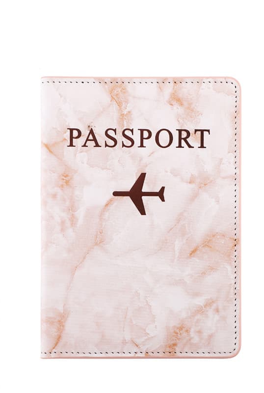 Passfodral, Passfodral, Passfodral med RFID-skydd, Passhållare för kvinnor och män Blue
