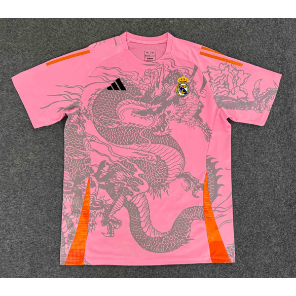 Real Madrid CF Special Edition Rosa Drake Fotbollsuniform T-shirt S-2XL Pink Dragon M
