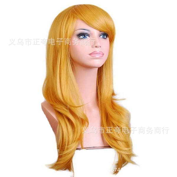 Naisten Cosplay-peruukki 70cm Monivärinen H048-blue