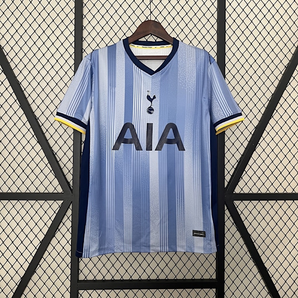 Säsong 2425 Tottenham Hotspur kortärmad fotbollströja Snabbtorkande andningsbar sportkläder Away S