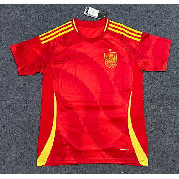 UEFA Euro 24/25 Spanien Hemma/Borta Fotbollströja S-2XL Home S