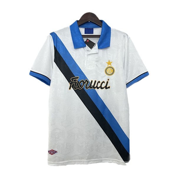 94-95 F.C. Internazionale Milano Vintage Fotbolls T-shirt S-2XL Blue L