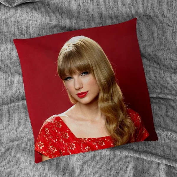 Taylor Swiftin tyynyliinan tyynynpäällinen 45x45CM z8 45x45cm