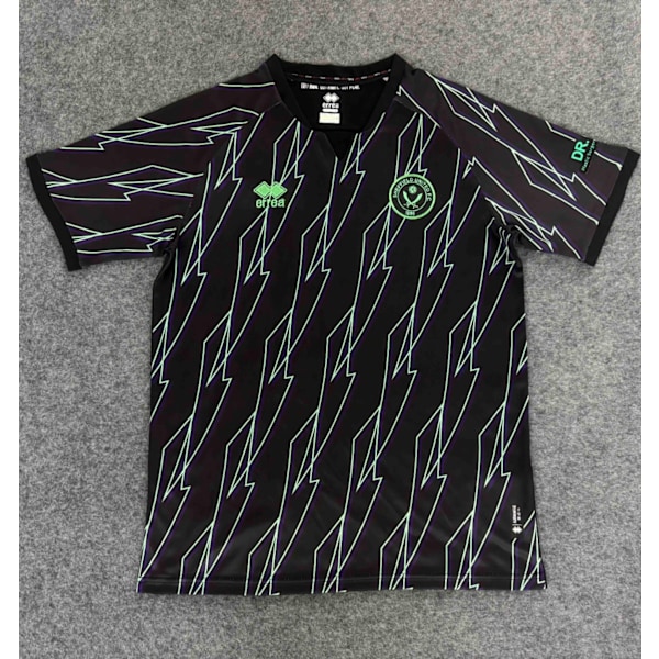 24-25 Sheffield Football Club Hemma Borta Fotbollsuniform T-shirt S-2XL Away S