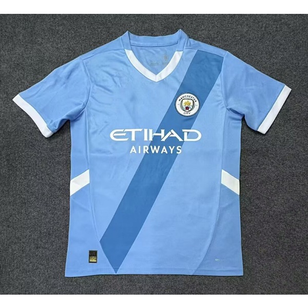 Manchester City F.C. Hjemmetreningsdrakt Fotballtrøye S-2XL M