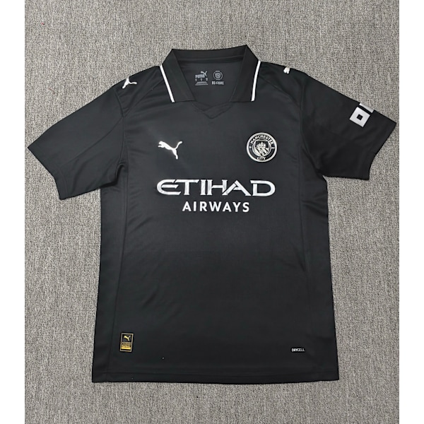 25-26 Manchester City F.C. Special Edition Fotbollsuniform T-shirt S-2XL Svart Black M