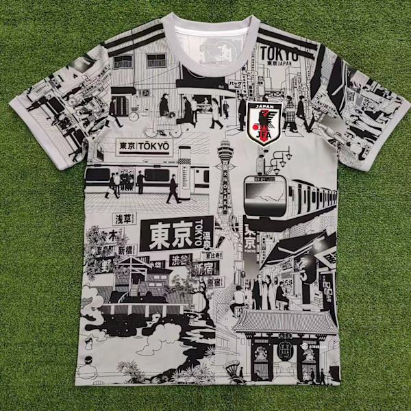 Japan Jersey Herr 22-23 Hem Special Edition Samurai Sakura Comic Fotbollströja 8 L