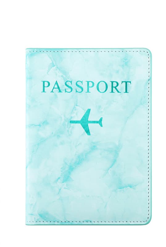 Passfodral, Passfodral, Passfodral med RFID-skydd, Passhållare för kvinnor och män Black