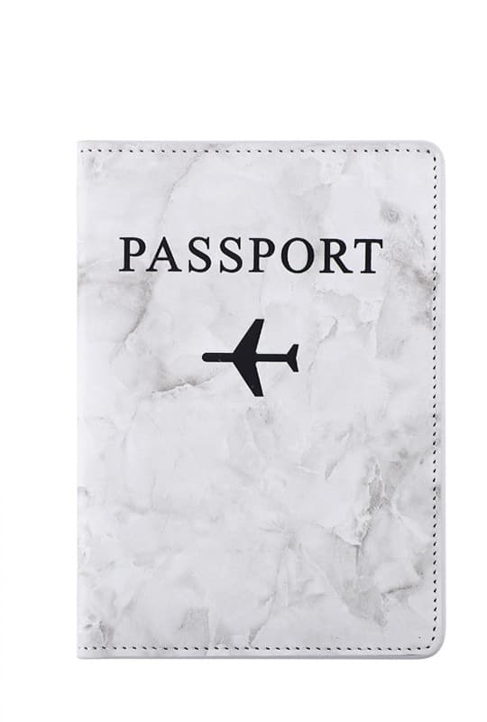 Pascover, Pascover, Pascover med RFID-beskyttelse, Pasholder til kvinder og mænd Light Blue