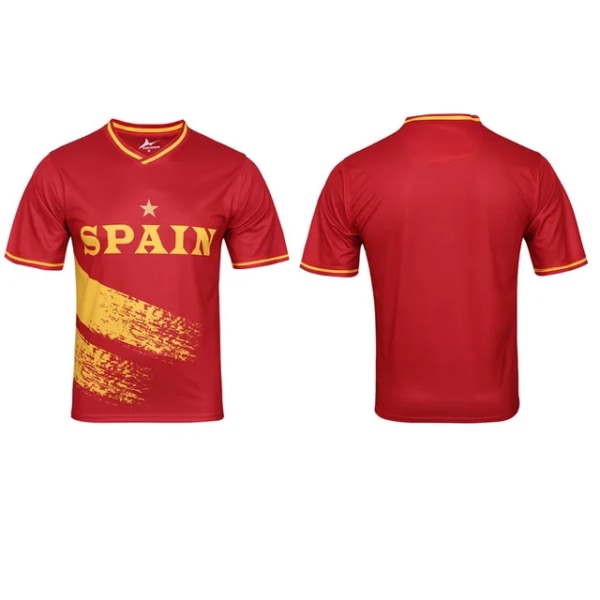 2024 Euro Cup Fotbollströja Europeisk National Jersey Fotbollsuniform Fans Herr Fotbollskläder SP M