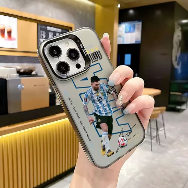 IPHONE 17 Air Pro Pro max Cover MESSI Mønster iphone 17
