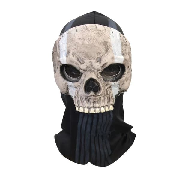 Ghost Maske V2 - Operatør MW2 airsoft COD Cosplay Airsoft Taktisk Hodeskalle Full Maske c