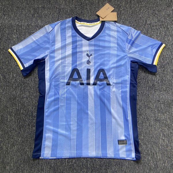 Tottenham Hotspur F.C. -jalkapallopaita, lyhythihainen, kausi 2425, nopeasti kuivuva, hengittävä urheiluvaate Away M