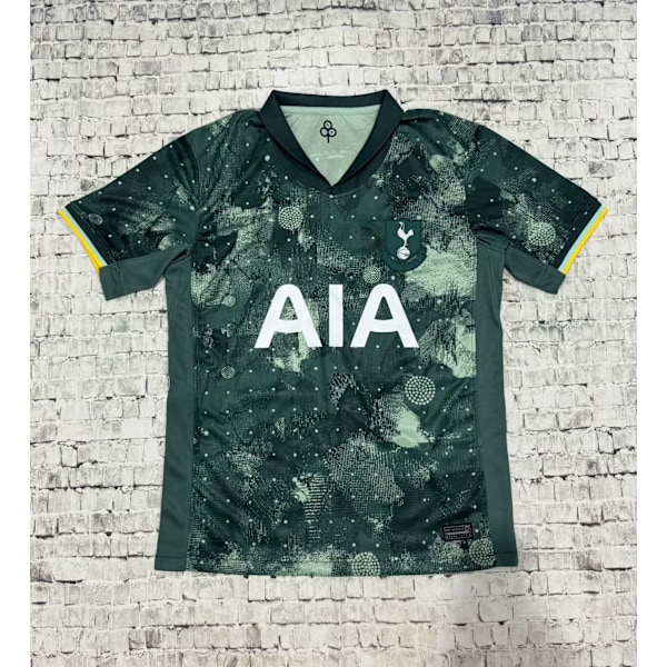 Tottenham Hotspur F.C. -jalkapallopaita, lyhythihainen, kausi 2024-2025, nopeasti kuivuva, hengittävä urheiluvaate Away 1 L