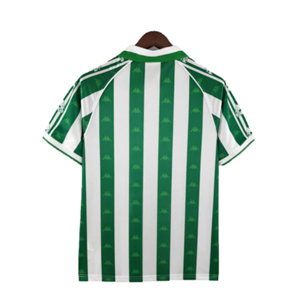 1996-97 Real Betis miesten retro-lyhythihainen jalkapallopaita M